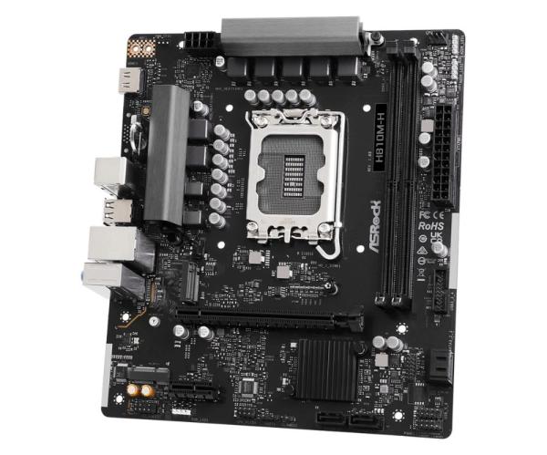 ASRock MB Sc LGA1851 H810M-H,  Intel H810,  2xDDR5,  1xHDMI,  mATX3
