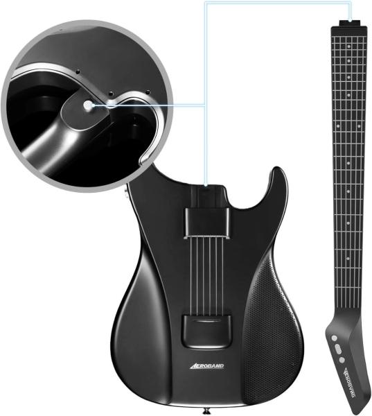 Aeroband Guitar - Smart Elektrická Kytara pouzdro,  černá1