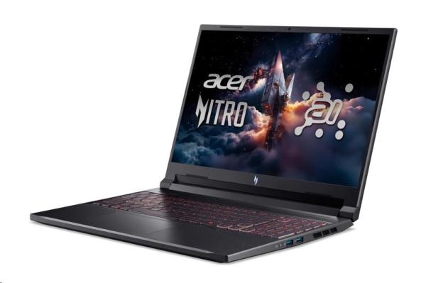Acer Nitro V 16/ ANV16-42-R250/ R7-260/ 16"/ 2560x1600/ 32GB/ 1TB/ RTX 5070/ bez OS/ Black/ 2R2