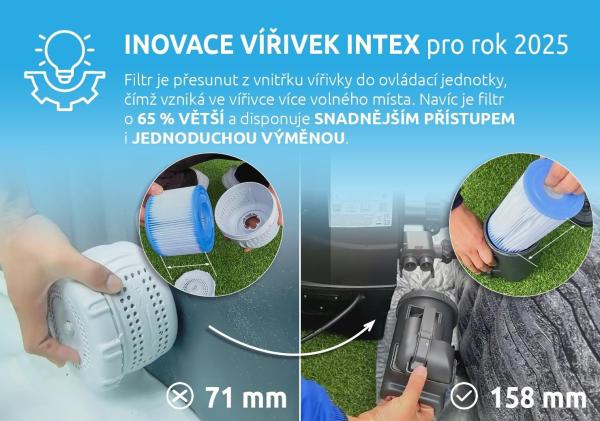 Intex Pure Spa Bubble HWS 8 NP vířivý bazén4