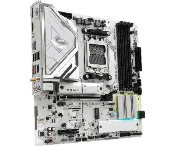 ASRock MB Sc AM5 B850M Steel Legend WiFi,  AMD B850,  4xDDR5,  1xDP,  1xHDMI,  WiFi,  mATX2