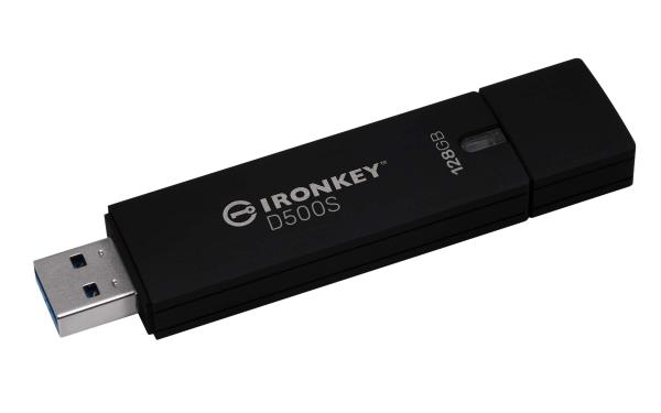 Kingston Flash Disk IronKey 128GB D300S, USB 3.2 Gen 1