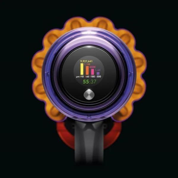 BAZAR - Dyson V15 Detect Absolute 2023, vysavač, 14 cyklonů, 240 AW, filtrace celého přístroje - použito / opraveno3