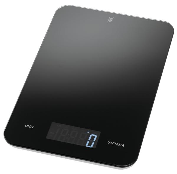 BAZAR - WMF digitální váha černá - Poškozený obal (Komplet)