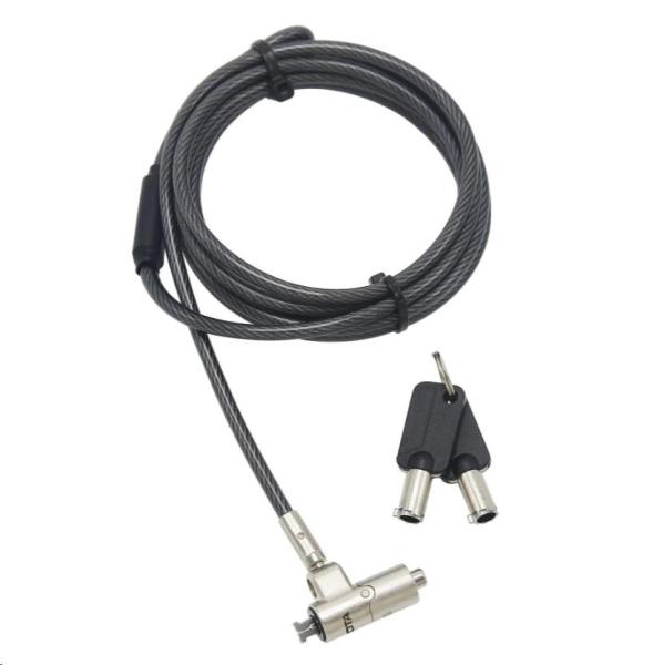 DICOTA Security Cable Nano Lock Ultra Slim masterkey 2.5x6 mm slot1