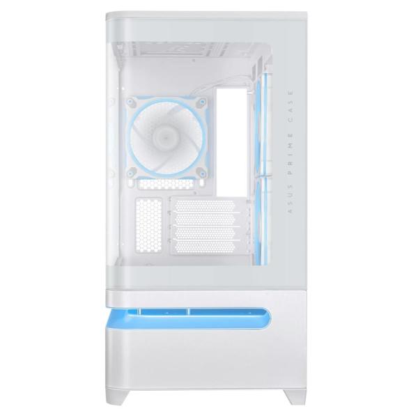 ASUS Case AP202 PRIME CASE,  mATX,  Průhledná bočnice,  3x 120mm ARGB Fan,  bílá3