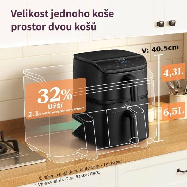 Cosori Turbo Tower horkovzdušná fritéza 10, 8l černá3