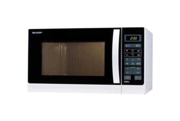 Sharp mikrovlnná trouba, 900 W / 1000 W, gril, bílá1