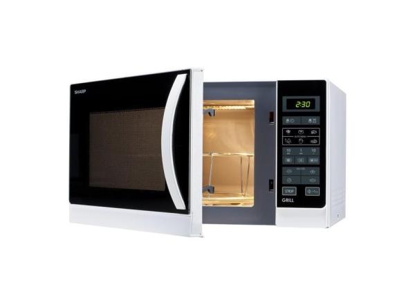 Sharp mikrovlnná trouba, 900 W / 1000 W, gril, bílá2