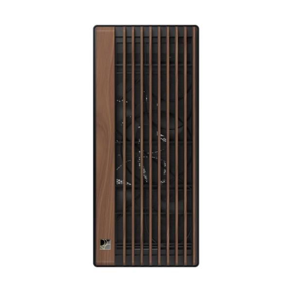 ASUS case PROART PA602 WALNUT WOOD MODERN TG,  Mid Tower,  průhledná bočnice,  černá2