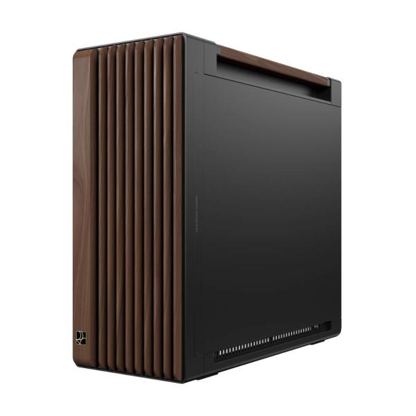 ASUS case PROART PA602 WALNUT WOOD MODERN TG,  Mid Tower,  průhledná bočnice,  černá3