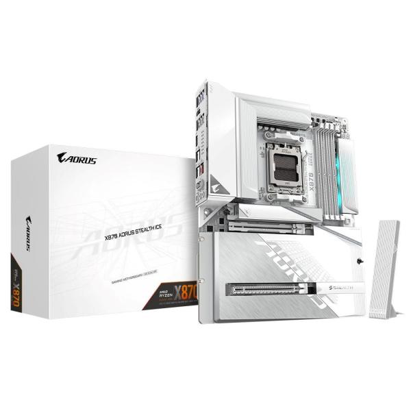 GIGABYTE X870 AORUS STEALTH ICE/ AM5/ ATX