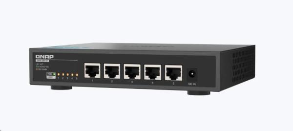 QNAP switch QSW-L3208-2C6T (6x 10GbE port, 2x 10G SFP+/ NBASE-T Combo, Lite Managed)