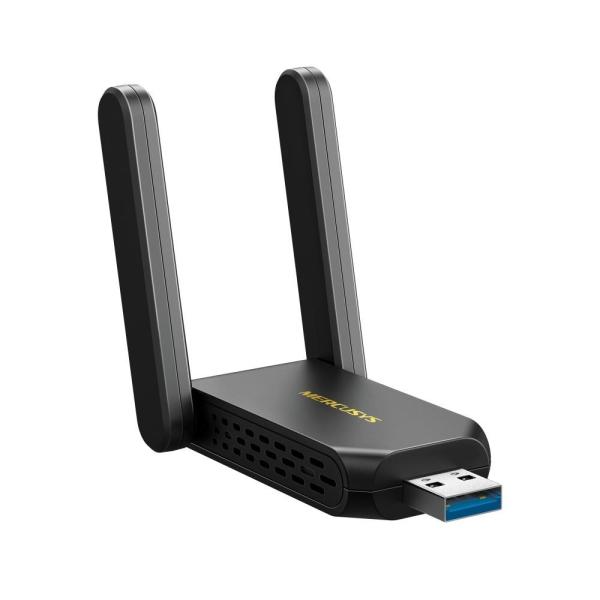 MERCUSYS MA86XH WiFi6 USB adapter (AXE5400, 2, 4GHz/ 5GHz/ 6GHz, USB3.0)