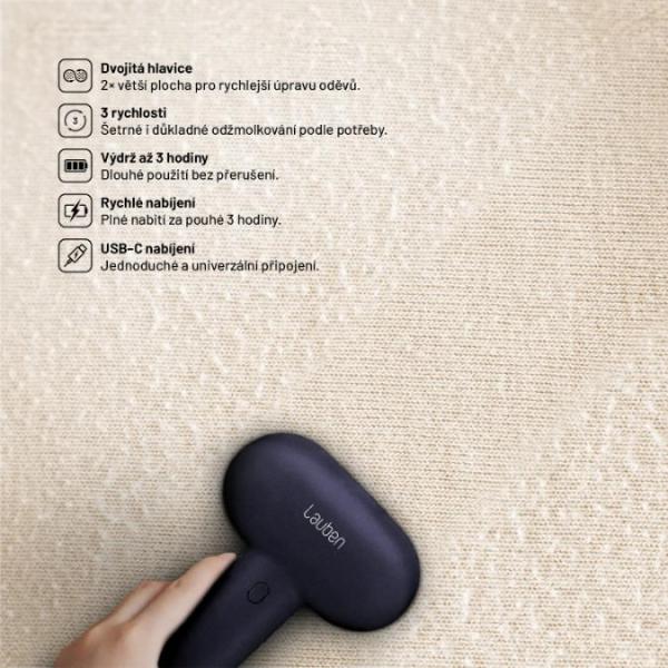 Lauben Lint Remover Dual 4AT3