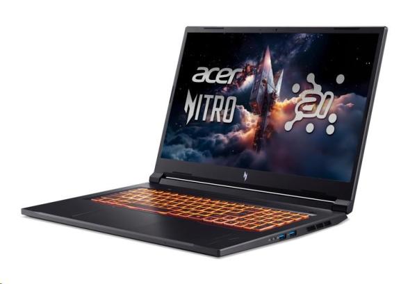 ACER NTB Nitro V 17 AI (ANV17-41-R776), R7 AI 260, 17.3"QHD, 32GB, 1TB SSD, RTX 5070, Linux, Black0