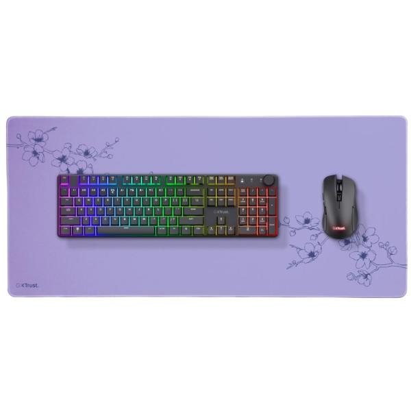 TRUST podložka pod myš GXT 759,  XXL,  fialová4