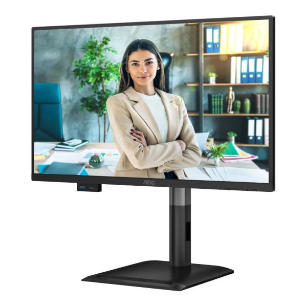AOC MT 23, 8" 24P4U - 1920x1080, IPS, 120Hz, 1xVGA, 1xHDMI, 1xDP, USBhub, Repro, Pivot1