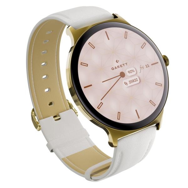 Garett Smartwatch Verona 2 zlatá SOLID steel11