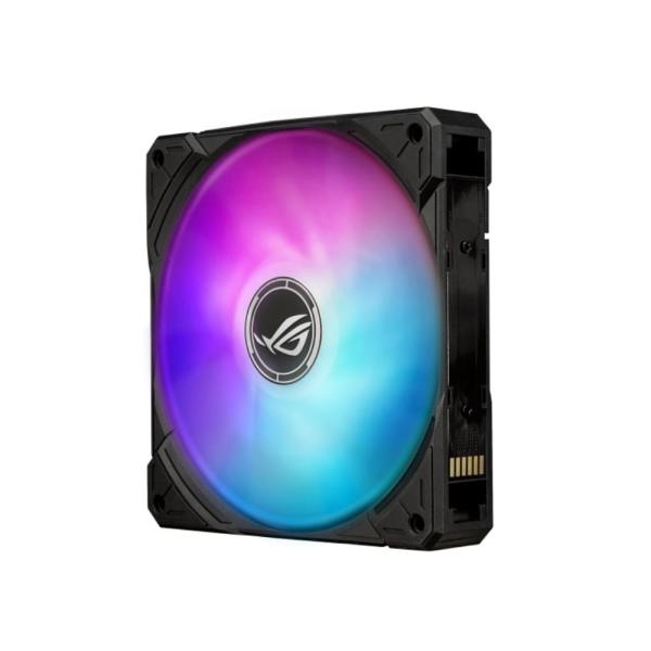 ASUS vodní chladič CPU AIO ROG RYUO IV SLC 360 ARGB,  3x120 mm,  LGA1851,  AM5,  černá7