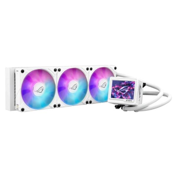 ASUS vodní chladič CPU AIO ROG RYUJIN III 360 ARGB EXTREME,  3x120mm,  LGA1851,  AM5,  bílá1