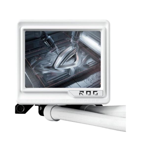 ASUS vodní chladič CPU AIO ROG RYUJIN III 360 ARGB EXTREME,  3x120mm,  LGA1851,  AM5,  bílá3