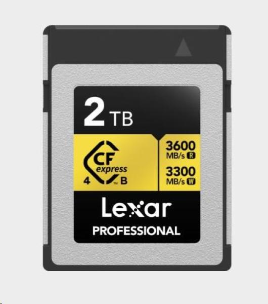 Lexar CFexpress 4.0 Pro Gold R3600/ W3300 2TB