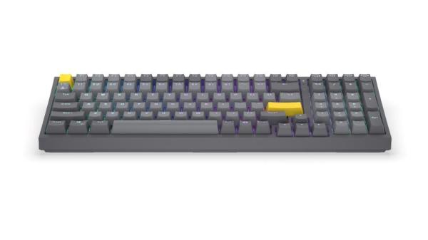 Endorfy herní klávesnice Celeris 1800,  bezdrátová,  yellow switch,  mechanická,  US layout,  RGB2