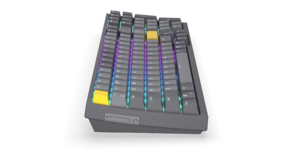 Endorfy herní klávesnice Celeris 1800,  bezdrátová,  yellow switch,  mechanická,  US layout,  RGB4