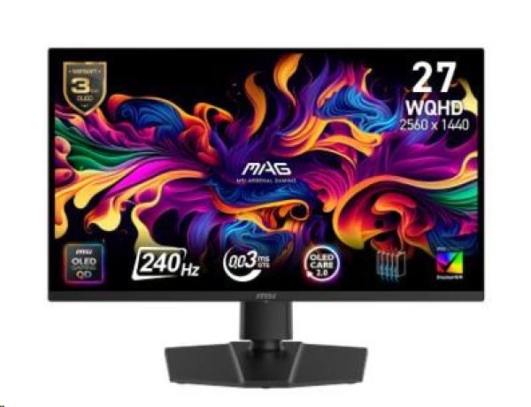 MSI LCD MAG 271QP QD-OLED X24,  26.5