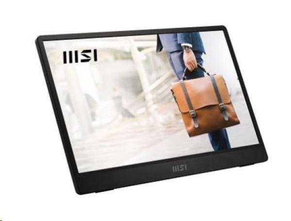 MSI LCD PRO MP161 E2U,  15.6",  IPS,  FHD,  60Hz,  4ms,  Black2