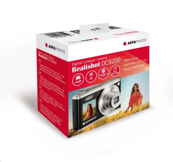 AGFAPHOTO Realishot DC9200 Black - kompaktní fotoaparát5