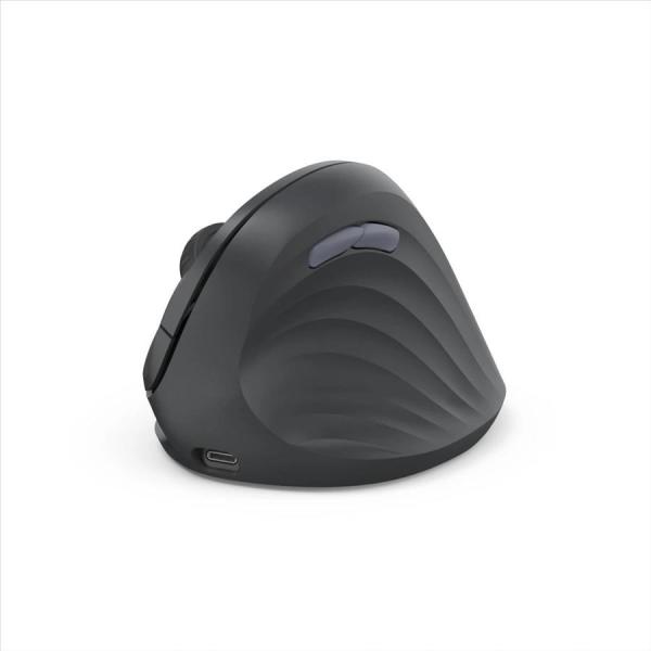 Hama vertikálna ergonomická bezdrôtová myš EWM-600R,  pre pravákov,  nabíjacia,  čierna2