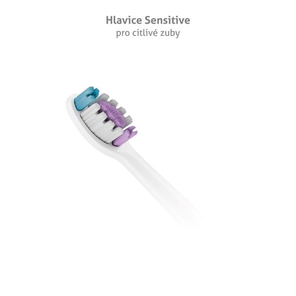 TrueLife SonicBrush Clean-series heads Sensitive white 8 pack1