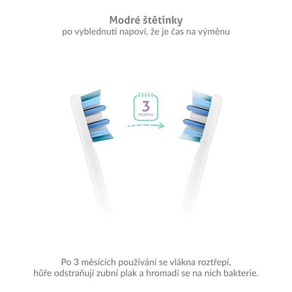 TrueLife SonicBrush Clean-series heads Whiten white 8 pack2