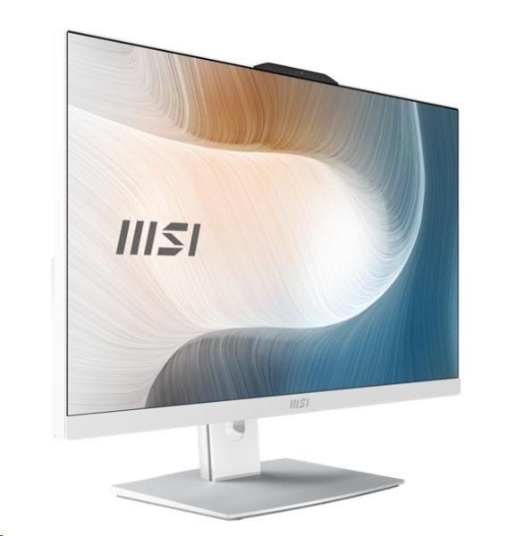 MSI PC AiO AM242TP (Modern AM242TP 1M-2022XEU),  Core 5 120U,  23.8" FHD,  Touch,  16GB,  512GB SSD,  N/ A,  No OS,  White8