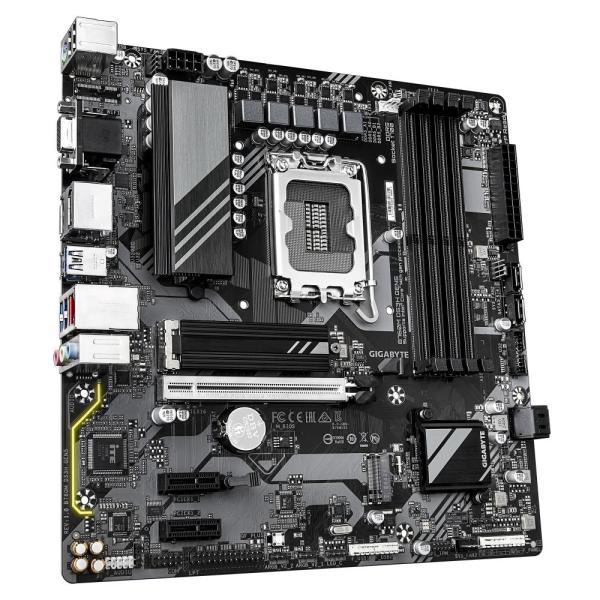 GIGABYTE MB Sc LGA1700 B760M DS3H GEN5,  Intel B760,  4xDDR5,  2xDP,  1xHDMI,  1xVGA,  mATX2