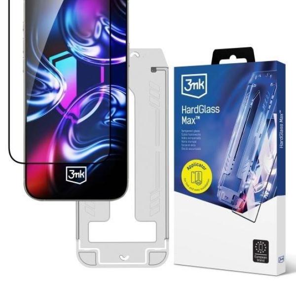 3mk tvrzené sklo HardGlass Max FrameFit pro Samsung Galaxy S25 FE