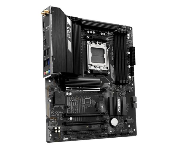 ASRock MB Sc AM5 X870 PRO-A WIFI,  AMD X870,  4xDDR5,  1xHDMI,  2xUSB4,  WI-FI2