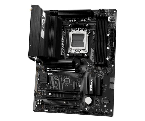 ASRock MB Sc AM5 X870 PRO-A WIFI,  AMD X870,  4xDDR5,  1xHDMI,  2xUSB4,  WI-FI3