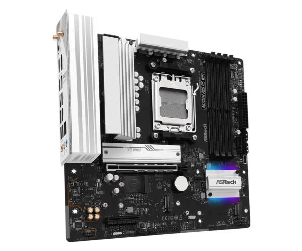 ASRock MB Sc AM5 A620AM PRO RS WIFI,  AMD X620,  4xDDR5,  1xHDMI,  1xDP,  WI-FI0