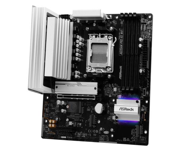 ASRock MB Sc AM5 A620AM PRO RS WIFI,  AMD X620,  4xDDR5,  1xHDMI,  1xDP,  WI-FI1