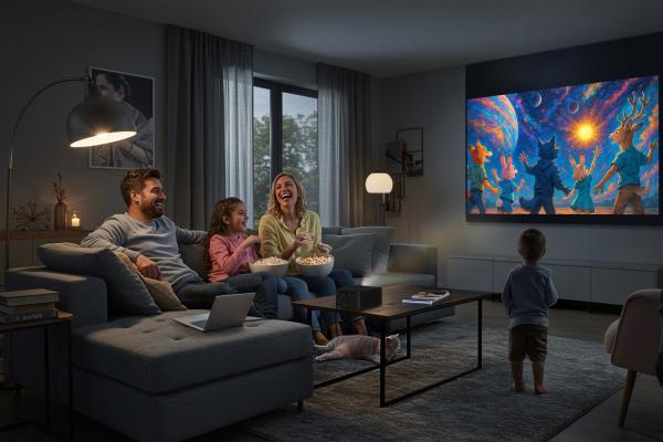Optoma projektor Photon Life PH31 (DLP,  LED,  1080p,  1500  ANSI,  400:1,  HDMI,  USB,  repro 1x5W)2