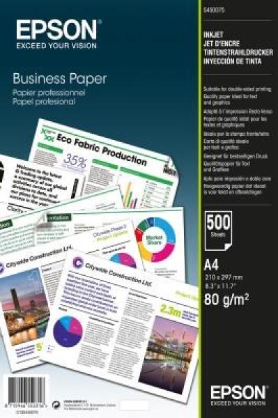EPSON Paper A4 Inkjet Business pre atramentové tlačiarne 80 g/ m2, 500 listov