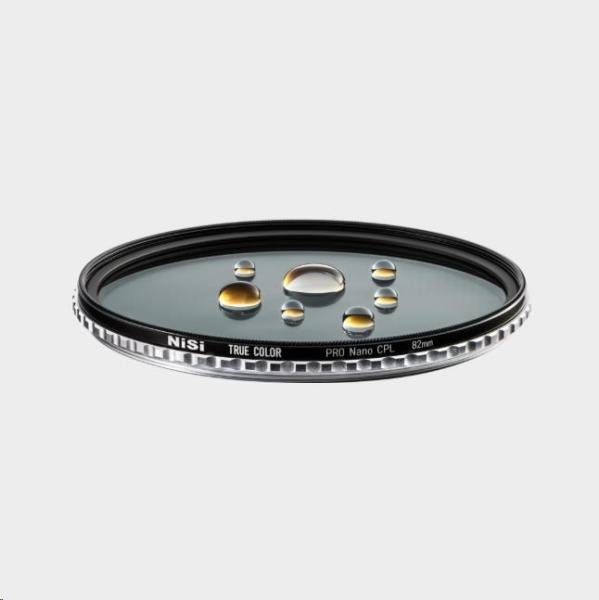 NiSi Filter Circular Polarizer True Color CPL Pro Nano 82mm2