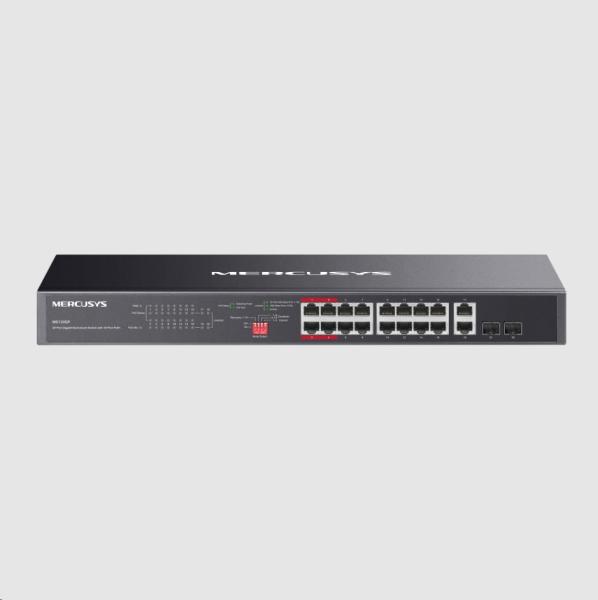 Mercusys MS120GP 20xGb desktop switch(16xPOE+)