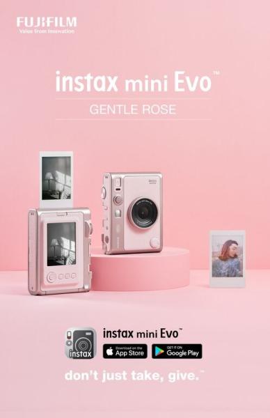Fujifilm MINI EVO gentle rose10