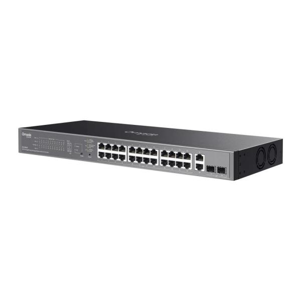 TP-Link OMADA switch ES228GP (26xGbE, 2xSFP, 24xPoE+, 250W)2