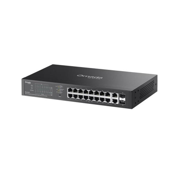 TP-Link OMADA switch ES220GP (18xGbE, 2xSFP, 16xPoE+, 150W)2