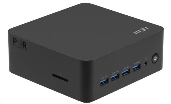 MSI PC Cubi Z AI 8M-008BEU,  R5 8645HS,  N/ A,  N/ A SSD,  N/ A,  No OS,  Black